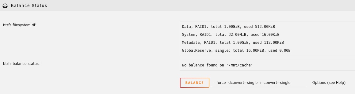 %%RAID 1|raid1%% からシングルプロファイルへの変換